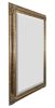 Mini Grand Victorian Mirror 24X36 Burl Marble Gold