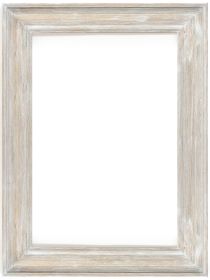 Misty Woods Frame 24X36 Distressed White Wash