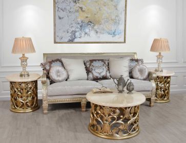 Platine Round Coffee Table Set Of 3