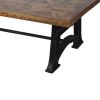 Mango Wood Industrial Coffee Table Set Of 3
