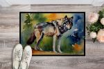NEW Wolves Wolf Doormat Front Door Mat Indoor Outdoor Rugs for Entryway, Non Slip Washable Low Pile, 18H X 27W