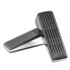 Heavy Duty Door Stopper, 2 Pack, Door Stop Wedge for Bottom, Premium Zinc Alloy and Dual-Sided PVC Non-Slip Pads, with 2 Self-Adhesive Wall Protectors