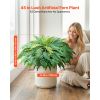 Artificial Ferns, 45 Inch Fake Boston Fern Bush Plant with 63 Fronds, Faux Greenery for Indoor/Outdoor Decor, Silk & LDPE