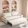 73.2"Queen Pull Out Sofa Bed,3-in-1 Convertible Sleeper Sofa,Multi-Functional Velvet Loveseat Bed