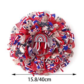 1PC Wooden tags for Independence Day, patriotic American homes, rural areas, wooden walls, door decorations, wooden crafts (Color: 74, size: 30*30*0.5cm)