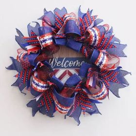 1PC Wooden tags for Independence Day, patriotic American homes, rural areas, wooden walls, door decorations, wooden crafts (Color: 78, size: 30*30*0.5cm)