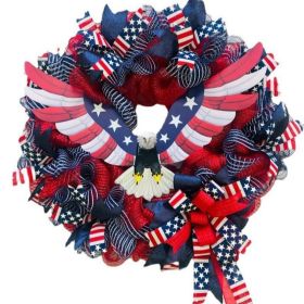 1PC Wooden tags for Independence Day, patriotic American homes, rural areas, wooden walls, door decorations, wooden crafts (Color: 75, size: 30*30*0.5cm)