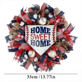 1PC Wooden tags for Independence Day, patriotic American homes, rural areas, wooden walls, door decorations, wooden crafts (Color: 77, size: 20*20*0.5cm)
