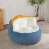 Oversized Faux Fur Bean Bag Chair, Extra Large Single Person Fluffy Bean Bag Sofa, Shredded Sponge Filled Comfy Lounge Chair for Bedroom Living Room