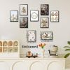 Easter Bunny Wall Art Set of 9, Vintage Spring Rabbit Canvas Prints, Cute Bunny & Easter Egg Paintings