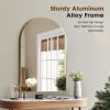 Bathroom Wall Mirror, Metal Frame Vanity Mirror for Bedroom, Entryway, Living Room