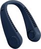 Portable Hands free Bladeless Hanging Neck Fans with Screen Display and 5 Speeds Levels, USB Rechargeable